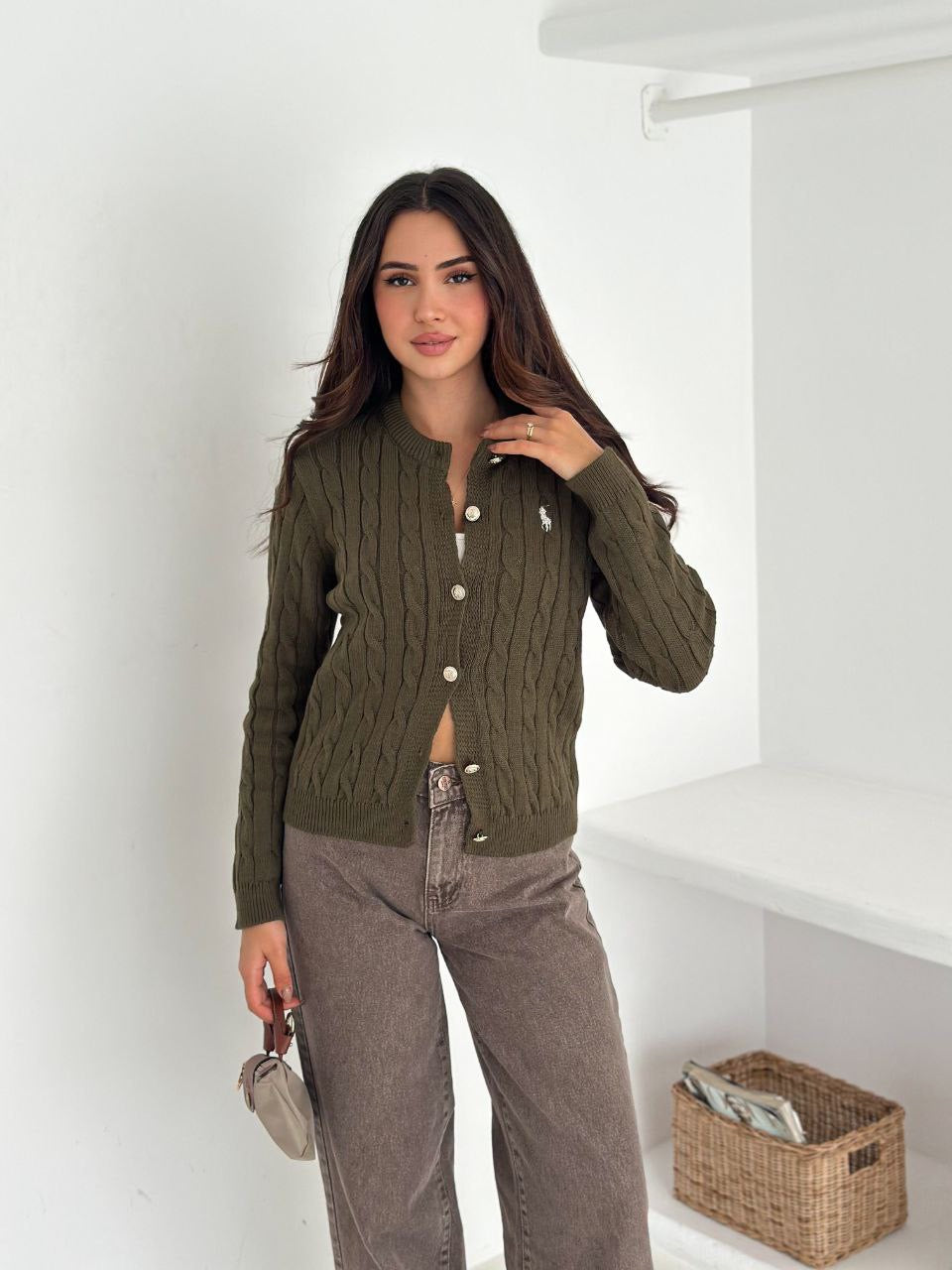 Polo Cardigan