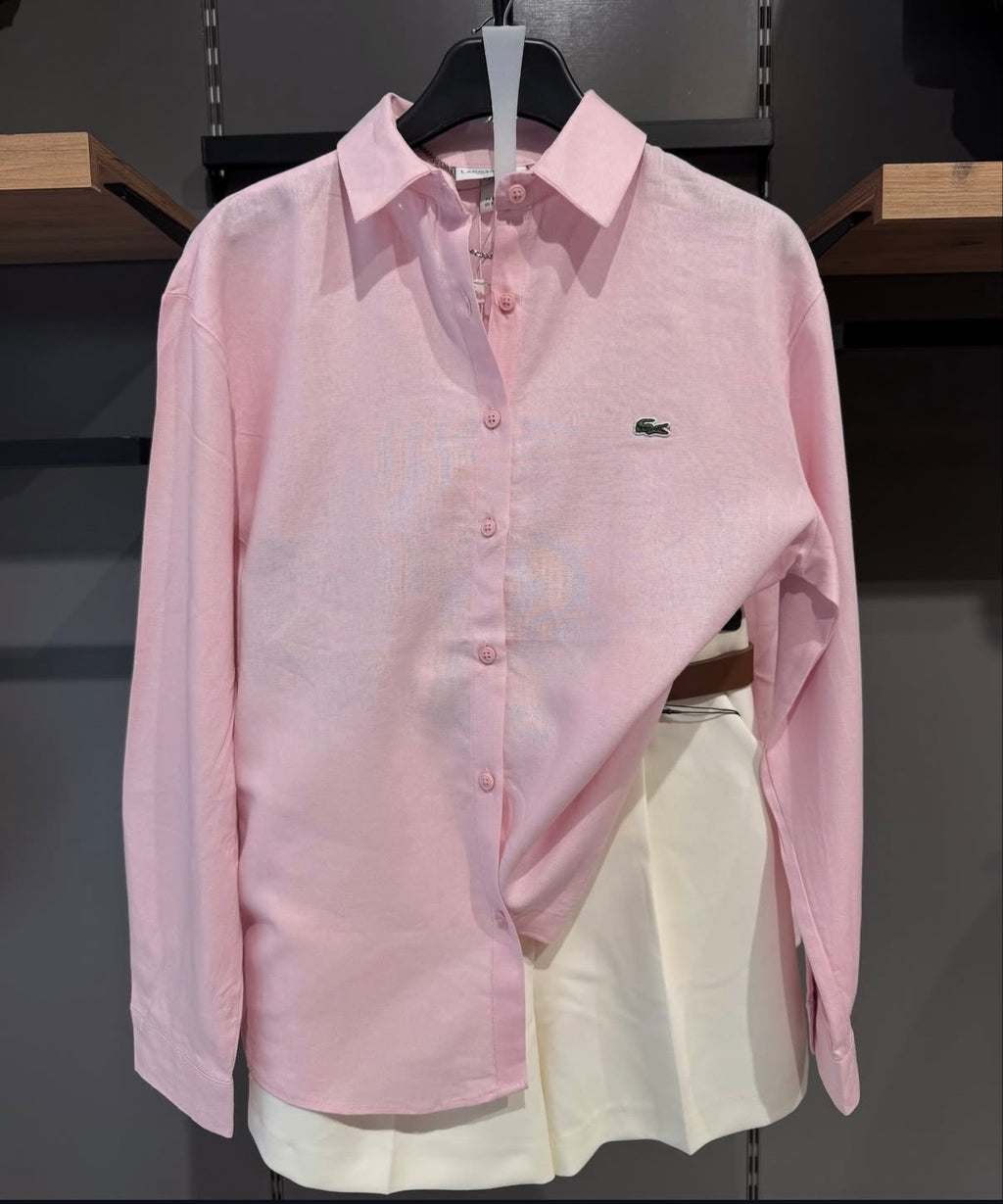 Pink Linen blouse