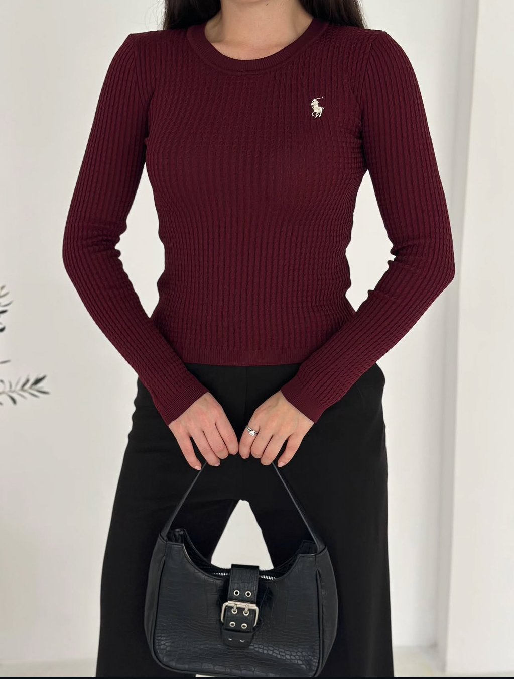Slim-Fit Sweater