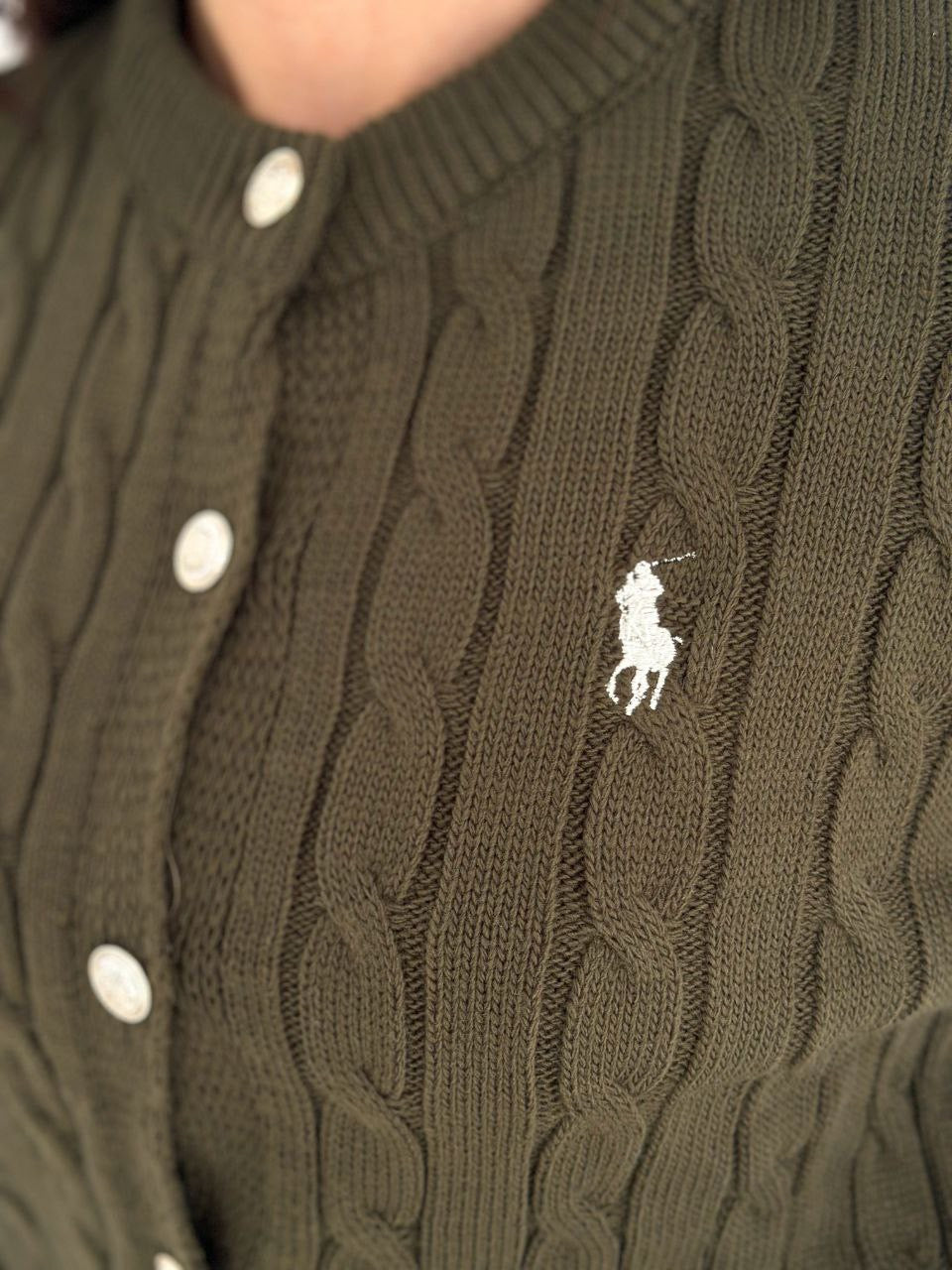 Polo Cardigan