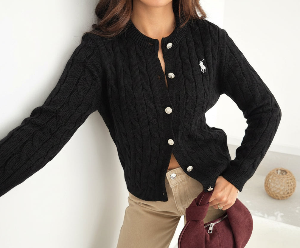 Polo Cardigan