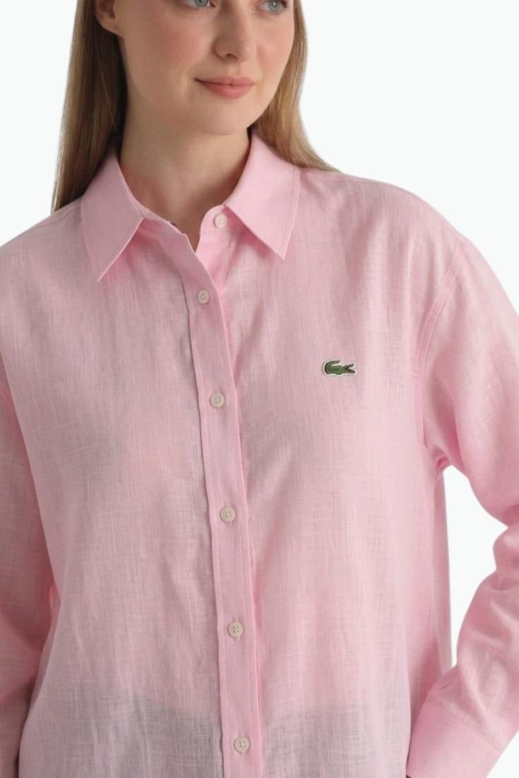 Pink Linen blouse