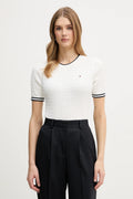 Tommy cable-knit short sleeve