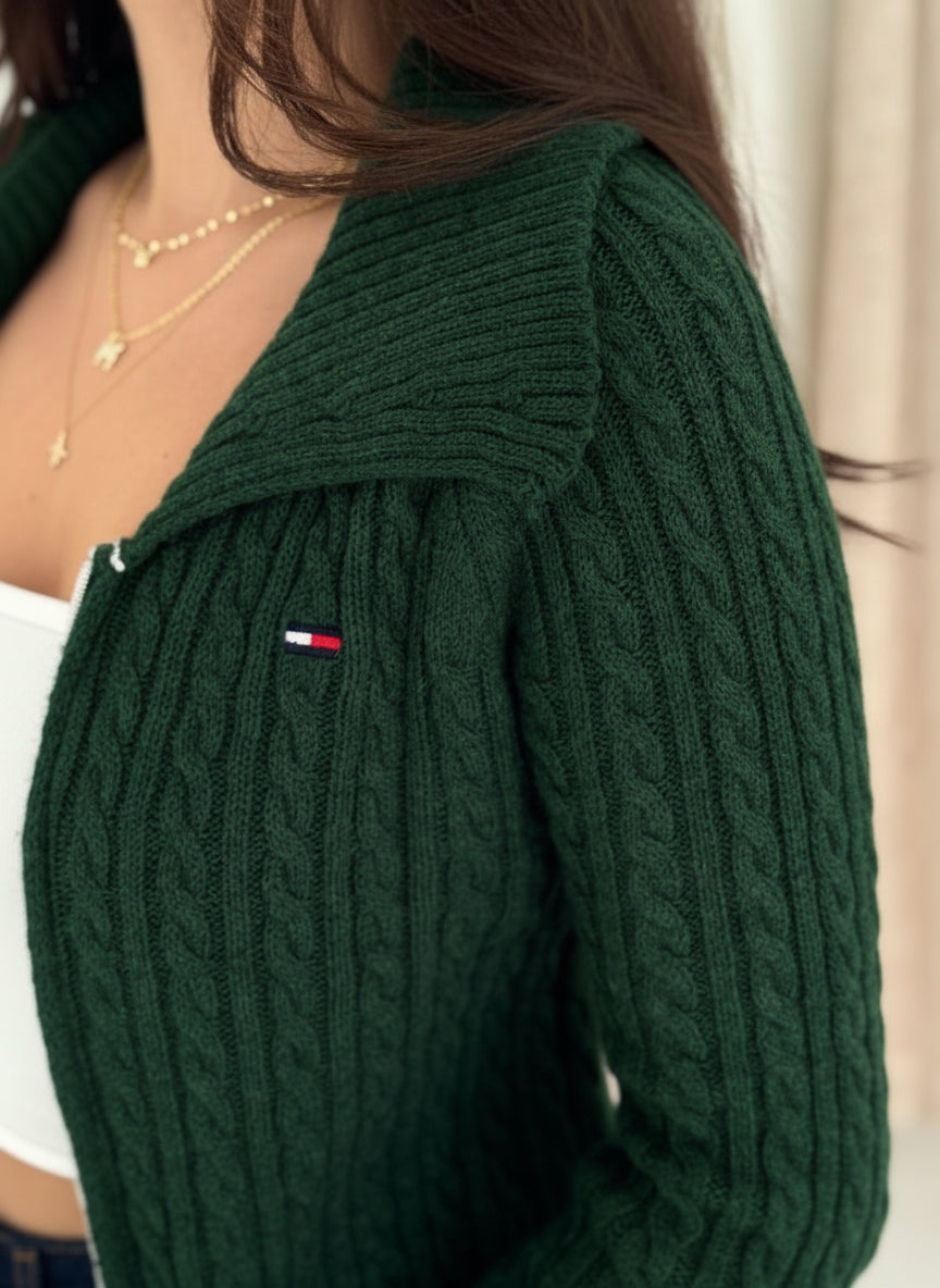 Zip-Up Sweater