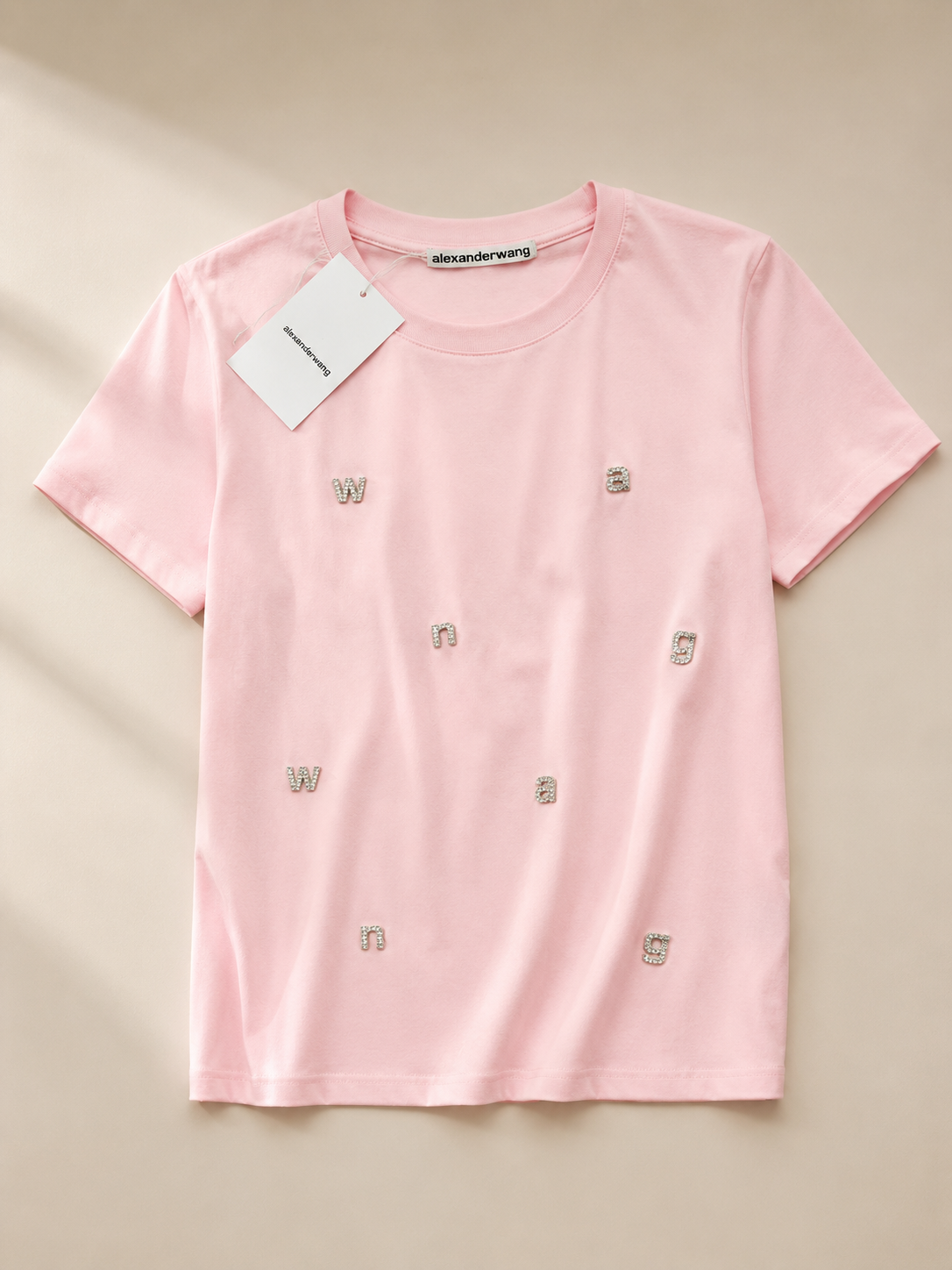 AW pink T-shirt